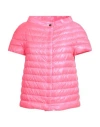 Herno Iconico Woman Puffer Fuchsia Size 6 Polyamide In Pink
