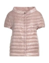 Herno Iconico Woman Puffer Light Pink Size 10 Polyamide