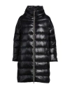 Herno Iconico Woman Puffer Midnight Blue Size 4 Polyamide In Blue