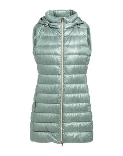 Herno Iconico Woman Puffer Sage Green Size 6 Polyamide