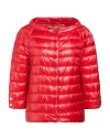 Herno Iconico Woman Puffer Tomato Red Size 12 Polyamide