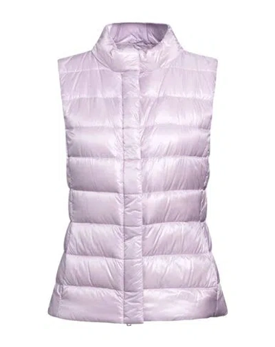 Herno Iconico Woman Vest Lilac Size 14 Polyamide In Pink