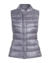 Herno Iconico Woman Vest Purple Size 4 Polyamide