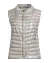 Herno Iconico Woman Vest Sand Size 14 Polyamide In Silver