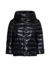 Herno Icons Short Sofia Quilted And Padded Nylon Down Jacket<br/> In Black