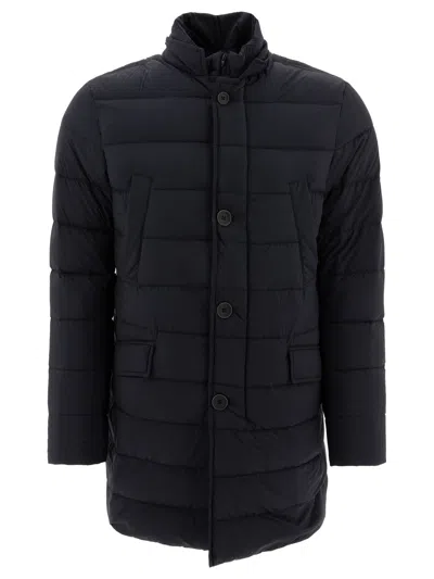 Herno Black Nylon Padded Jacket