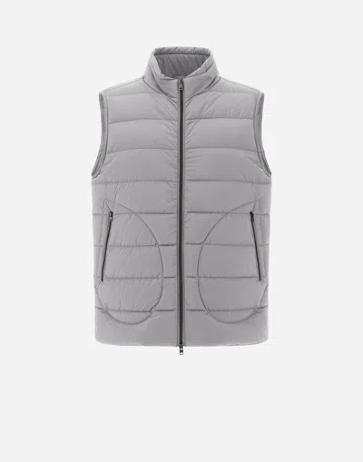 Herno Il Gilet In Light Grey