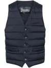 Herno Il Panciotto Down Vest In Blue
