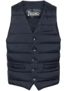 Herno Il Panciotto Down Vest In Blue