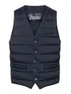 Herno Il Panciotto Down Vest In Blue