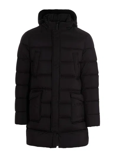 Herno Il Parka Padded Coat In Black