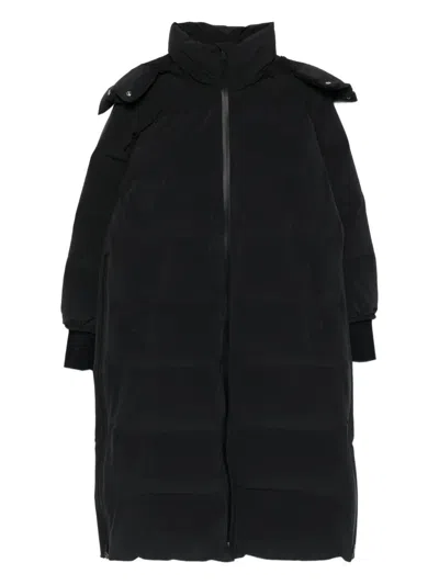 Herno `impact` Long Padded Coat In Black