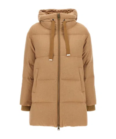 HERNO HERNO PADDED HOODED DRAWSTRING JACKET