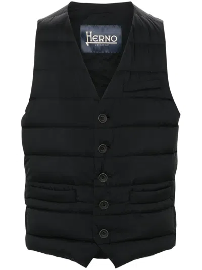 Herno Men Il Panciotto Down Vest In Multi