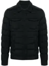 Herno La Camicia Quilted Nylon Down Jacket In Black