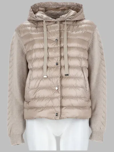 Herno Ultralight Resort Jacket In Nandlon For Women In Neutral