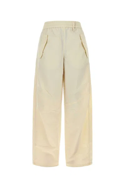 HERNO IVORY NYLON PANT