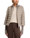 Herno Jacket & Gloves In Gray