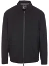 Herno Windproof Jacket Casual Jackets And Parka Black In Black