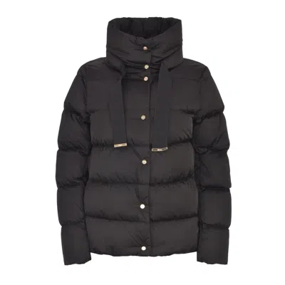Herno Nylon Down Jacket In Black