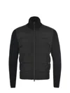 Herno Wool Down Jacket Comforter Jackets And Coats Black In Black