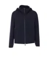 Herno Men Windstopper 2 Layers Jacket In Blue