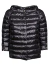 Herno Quilted Down Jacket In Black