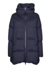 Herno Nylon Down Jacket In Black