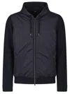 Herno Hooded Jacket In Blue