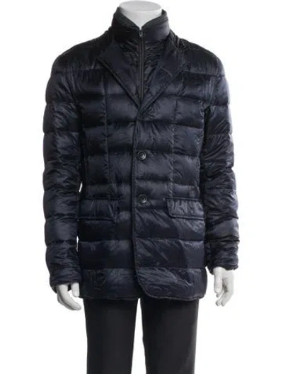 Pre-owned Herno Jacket In Blue