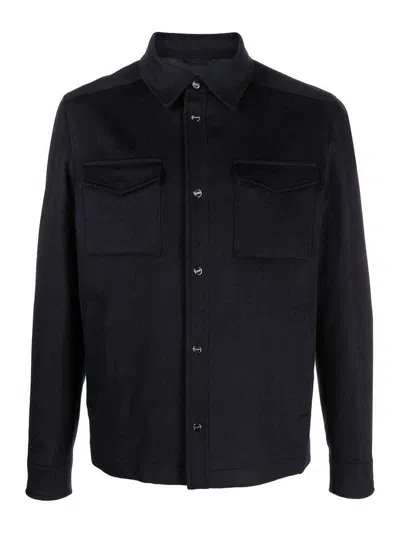 HERNO CHAQUETA CASUAL - AZUL