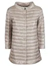 Herno Rossella Down Jacket In Brown