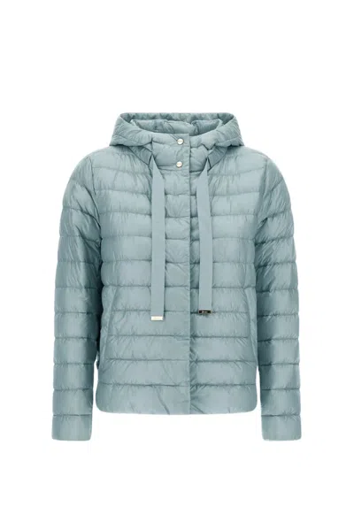 Herno Jacket In Clear Blue
