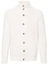 Herno White Wool Knitwear In White