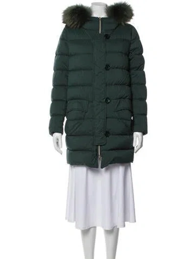 Pre-owned Herno Jacket In Green