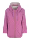 Herno Reversible Hooded Jacket In Rosa
