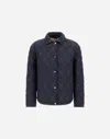 Herno Jacket In Arendelle And Nylon Ultralight In Blue