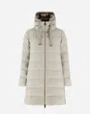 Herno Jacket In Cashmere, Silk And Nylon Ultralight In Chantilly