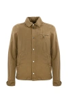 HERNO JACKET IN COTTON AND LINEN BLEND