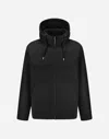 Herno Jacket In Cotton Feel In Black