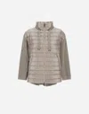 Herno Jacket In Eternal Cotton And Nylon Ultralight In Chantilly