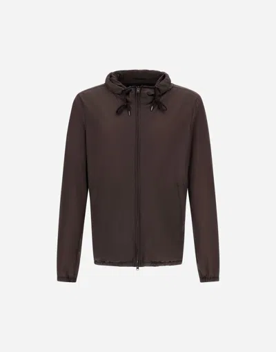 HERNO JACKET IN MICRO RIPSTOP NYLON