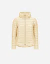 Herno Jacket In Nylon Ultralight And New Techno Taffeta In Ivory