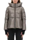 Herno Gray Laminar Jacket In Glazed Ripstop 2l In Grey