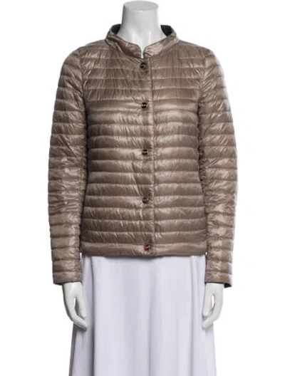 Pre-owned Herno Jacket In Neutral