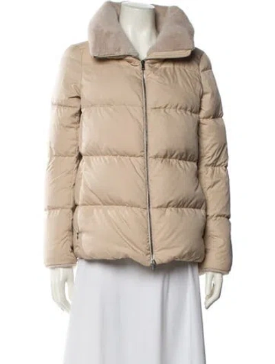 Pre-owned Herno Jacket In Neutral