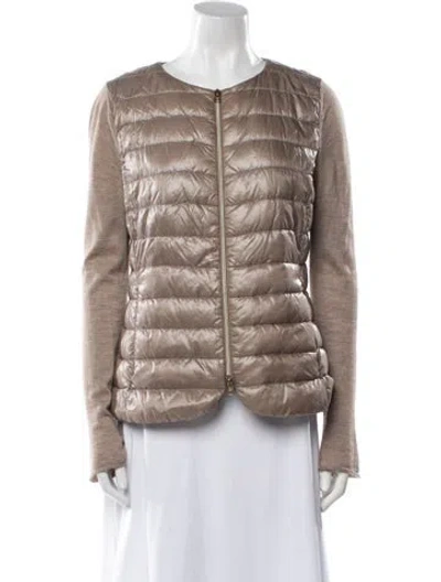 Pre-owned Herno Jacket In Neutral