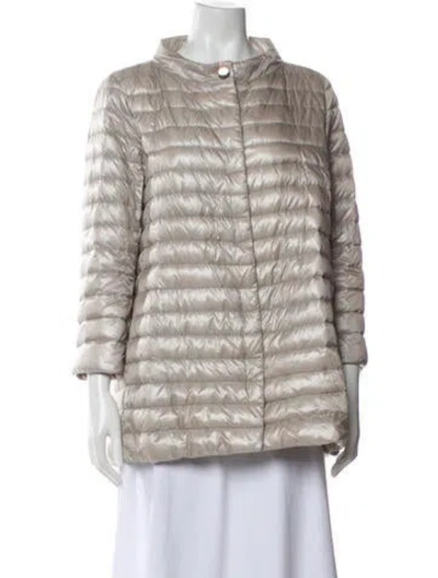 Pre-owned Herno Jacket In Neutral