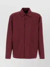 Herno Jacket Nylon Zippered Pockets In Red