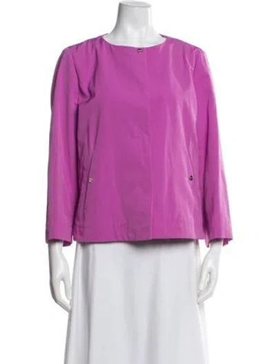 Pre-owned Herno Jacket In Purple